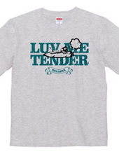 "luv me tender/green" T-shirts