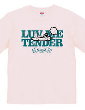 "luv me tender/green" T-shirts