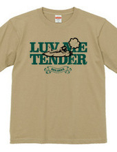 "luv me tender/green" T-shirts