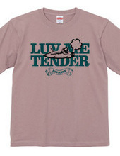 "luv me tender/green" T-shirts