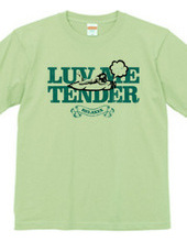 "luv me tender/green" T-shirts