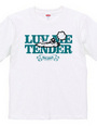 "luv me tender/green" T-shirts