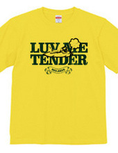 "luv me tender/navy" T-shirts