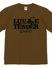 "luv me tender/navy" T-shirts