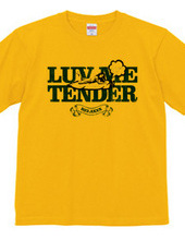 "luv me tender/navy" T-shirts