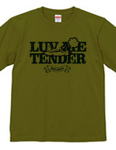 "luv me tender/navy" T-shirts