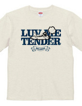 "luv me tender/navy" T-shirts