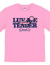 "luv me tender/navy" T-shirts