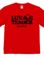 "luv me tender/navy" T-shirts