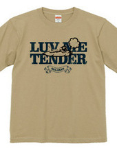 "luv me tender/navy" T-shirts