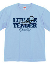 "luv me tender/navy" T-shirts