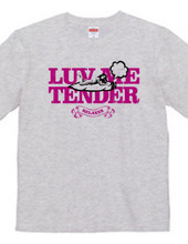 "luv me tender/pink" T-shirts