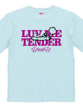 "luv me tender/pink" T-shirts