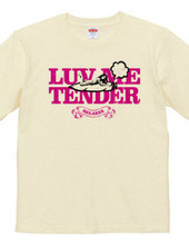 "luv me tender/pink" T-shirts