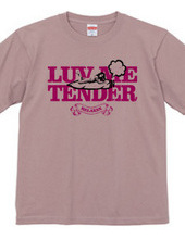 "luv me tender/pink" T-shirts