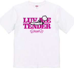 "luv me tender/pink" T-shirts