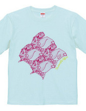 Dolphin Mermaid Effect Pink