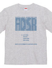 ADSR 8-bit synthesizer tee shirts