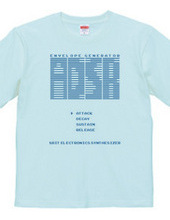 ADSR 8-bit synthesizer tee shirts