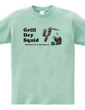 Grill Dry Squid