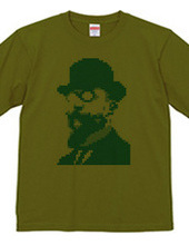 Erik Satie in 8-Bit t-shirt