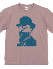 Erik Satie in 8-Bit t-shirt