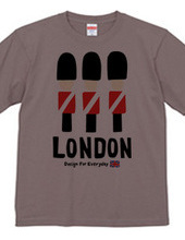 LONDON 兵隊さん＆イギリス旗