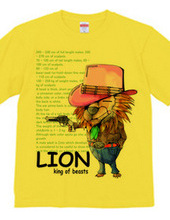 LION the King of beasts