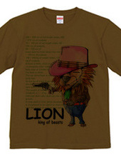 LION the King of beasts