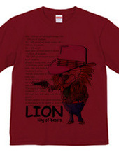 LION the King of beasts