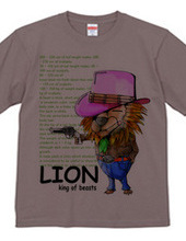 LION the King of beasts