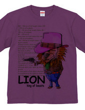 LION the King of beasts