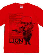 LION the King of beasts