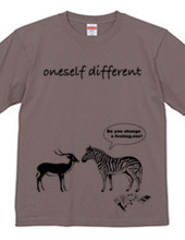 oneself different