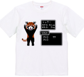 ドット絵レッサーパンダ デンドロカカリヤ 半袖ｔシャツ 6 2oz デザインｔシャツマーケット Hoimi ホイミ