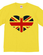 ハート型イギリス国旗,ユニオンジャック,Union Jack