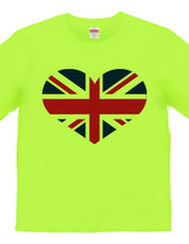 ハート型イギリス国旗,ユニオンジャック,Union Jack