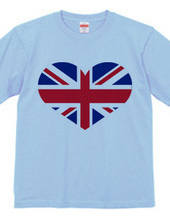 England heart(Union Jack,Union Flag)