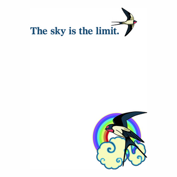 T​h​e​ ​s​k​y​ ​i​s​ ​t​h​e​ ​l​i​m​i​t​