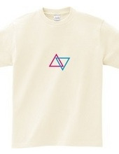 triangle pink blue