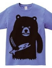 Bear hunting salmon(brown)