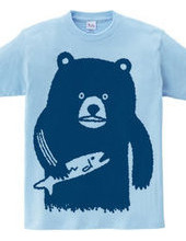 Bear hunting salmon(blue)