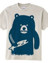 Bear hunting salmon(blue)