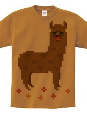 Dot Alpaca -brown-