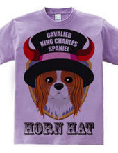 Horn hat dog