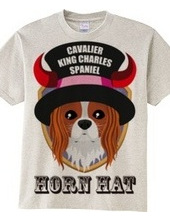 Horn hat dog