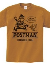 The postman and thunder dog