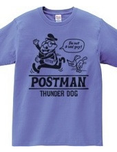 The postman and thunder dog