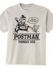 The postman and thunder dog