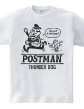 The postman and thunder dog